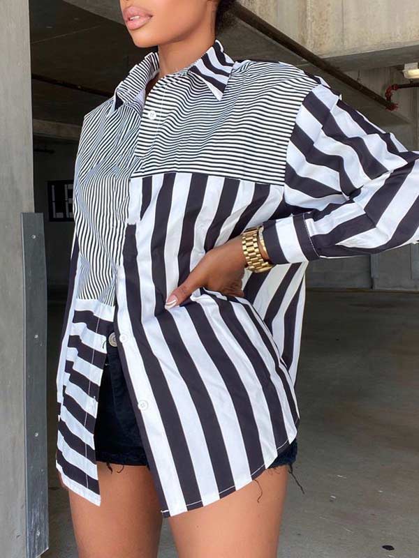 Stripe Combo Shirt